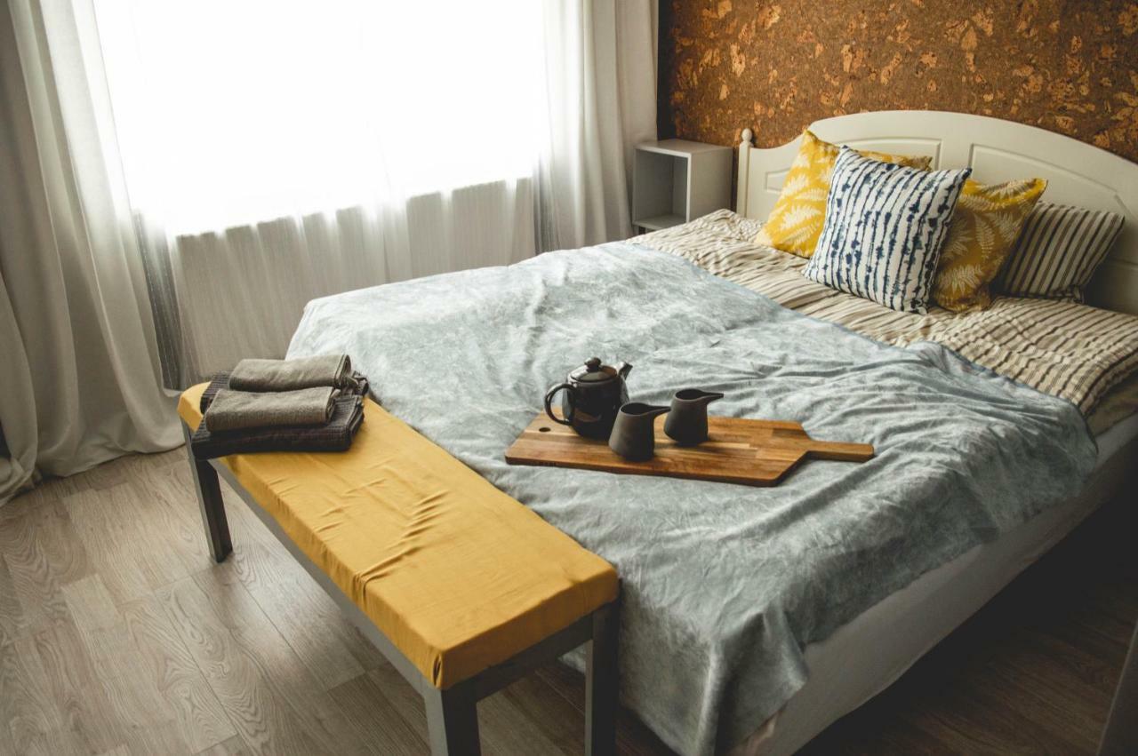 Akmens Stasti / Stone Stories Hotel Kaltene ภายนอก รูปภาพ